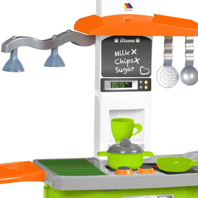 Детская кухня Molto 13153 (высота 66,5 см, свет, микроволновка, вытяжка, стиральная машина, гладильная доска) Детская кухня Molto 13153 (высота 66,5 см, свет, микроволновка, вытяжка, стиральная машина, гладильная доска)