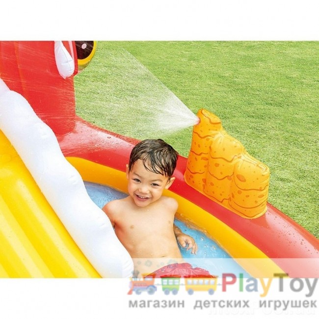 Детский надувной бассейн Intex (57163) Счастливый Динозавр 196 х 170 x 107 см Детский надувной бассейн Intex (57163) Счастливый Динозавр 196 х 170 x 107 см