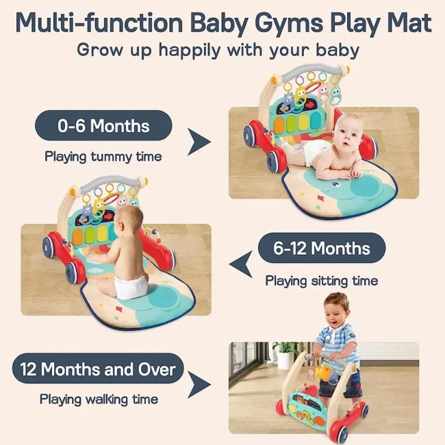 Ходунки-каталка коврик Rack & Walker HE 0640 2 в 1 (подсветка, мелодии, погремушки, пианино) Ходунки-каталка коврик Rack & Walker HE 0640 2 в 1 (подсветка, мелодии, погремушки, пианино)