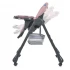 Стульчик для кормления Bambi M 3233L-G Pink (съемный столик, корзинка, чехол, 4 колеса)