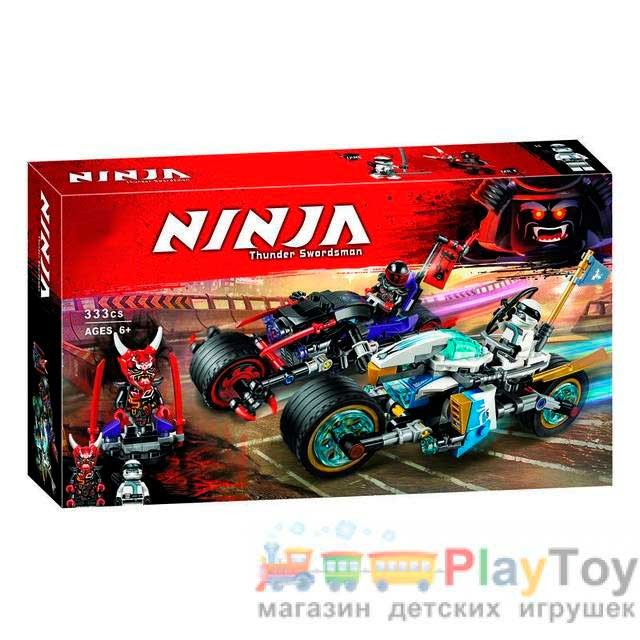 Конструктор "Ninja" (10802) Вуличні гонки змій, 333 деталі - Аналог Ніндзяго 70639