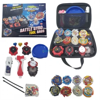 Игровой набор Бейблейд 1688-8B в сумке (8 волчков, 3 пусковых устройства, арена, аксессуары)