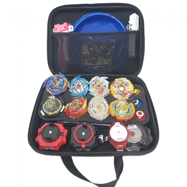 Игровой набор Бейблейд 1688-8B в сумке (8 волчков, 3 пусковых устройства, арена, аксессуары)