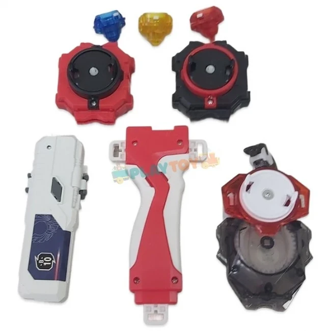 Игровой набор Бейблейд 1688-8B в сумке (8 волчков, 3 пусковых устройства, арена, аксессуары)