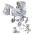 Коляска для кукол DeCuevas 80580 Coco (трансформер 3 в 1, корзинка, рюкзак)