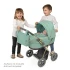 Коляска для кукол DeCuevas 85073 Capriccio (классическая, корзинка, сумка, зонтик)