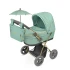 Коляска для кукол DeCuevas 85073 Capriccio (классическая, корзинка, сумка, зонтик)
