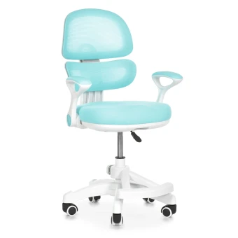 Детское кресло Bambi M 6482-4 с подлокотниками, сетка, подножка, блокировка колёс