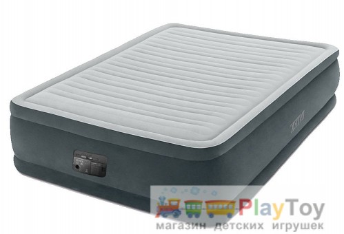 Надувная двухместная кровать Intex (64414) 152 х 203 х 46 см Надувная двухместная кровать Intex (64414) 152 х 203 х 46 см