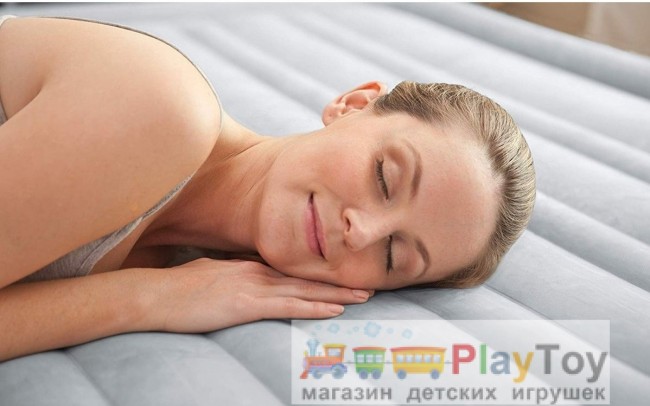 Надувная двухместная кровать Intex (64414) 152 х 203 х 46 см