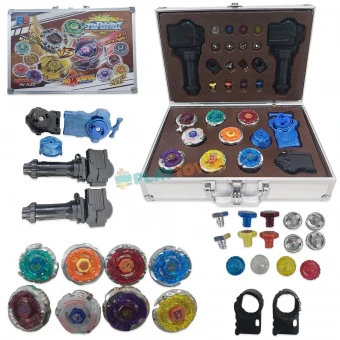 Игровой набор Бейблейд BB799 в чемодане (8 волчков, 3 пусковых устройства, аксессуары)