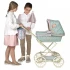 Коляска для ляльок DeCuevas 82045 Provenza (класична, кошик, сумка, подушка, парасолька)