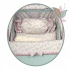 Коляска для ляльок DeCuevas 82045 Provenza (класична, кошик, сумка, подушка, парасолька)