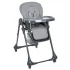 Стульчик для кормления Bambi M 3233L-G Gray (съемный столик, корзинка, чехол, 4 колеса)