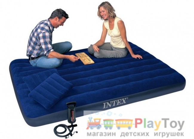 Надувной матрас Intex 64765 - 152х203х25 см Надувной матрас Intex 64765 - 152х203х25 см
