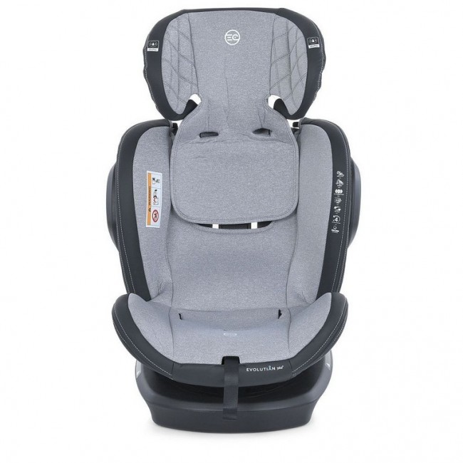 Автокресло El Camino ME 1045-1 EVOLUTION 2 360⁰ Royal Gray Автокресло El Camino ME 1045-1 EVOLUTION 2 360⁰ Royal Gray