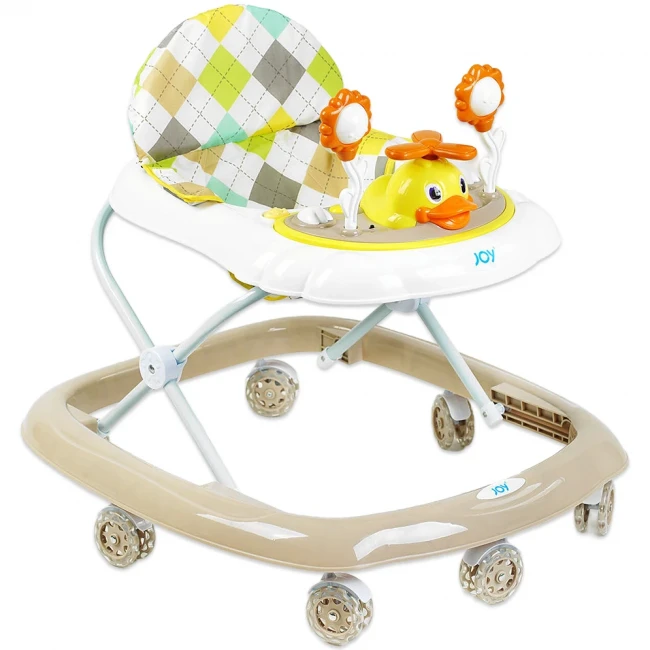 Ходунки для малыша Joy TK-4302 4 цвета (музыкальная панель, пальчиковая игра, погремушка)