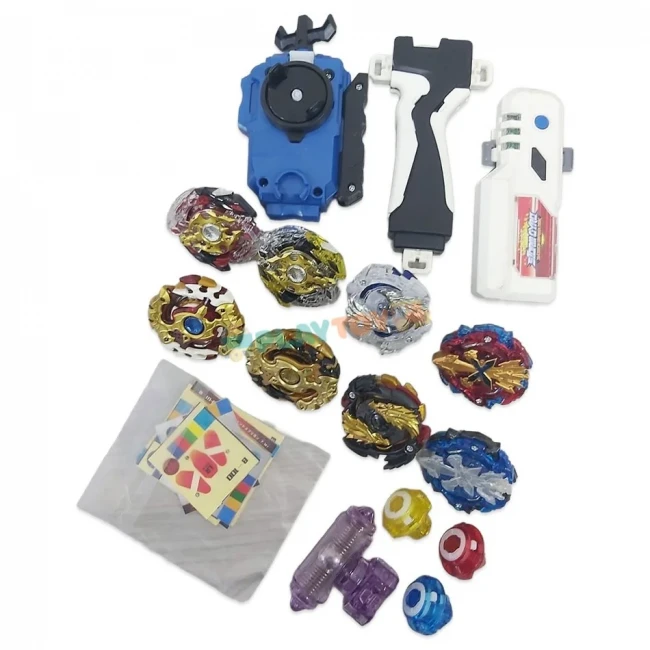 Игровой набор Бейблейд BB866 в сумке (8 волчков, 2 пусковых устройства, аксессуары) Игровой набор Бейблейд BB866 в сумке (8 волчков, 2 пусковых устройства, аксессуары)