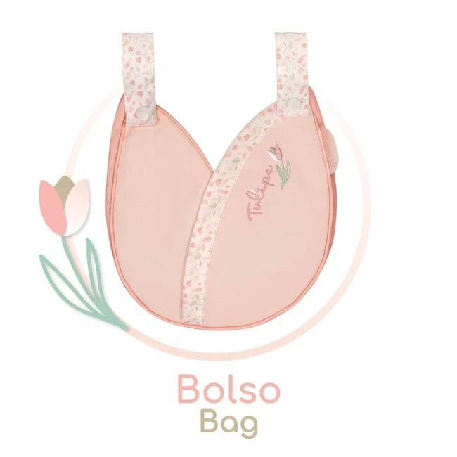 Коляска для кукол DeCuevas 87074 Tulipe (классическая, корзинка, сумка)