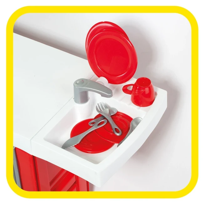 Детская большая кухня Molto 15168 (высота 106 см, свет, духовка, вытяжка, холодильник, посудомоечная машина) Детская большая кухня Molto 15168 (высота 106 см, свет, духовка, вытяжка, холодильник, посудомоечная машина)