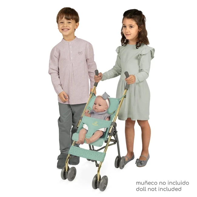 Коляска для кукол DeCuevas 90173 Capriccio (прогулочная, трость)