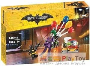 Конструктор "Batman" (10626) Побег Джокера на воздушном шаре, 136 деталей (аналог 70900)