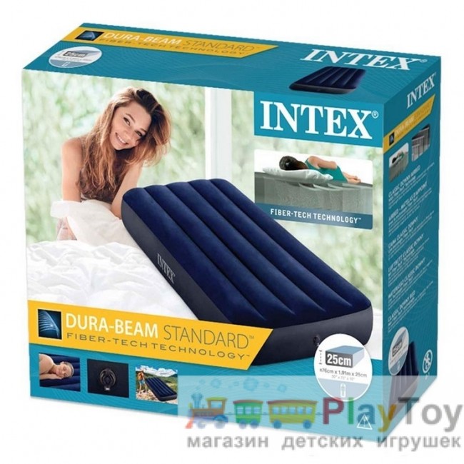 Надувной матрас Intex 64756 - 76х191х25 см Надувной матрас Intex 64756 - 76х191х25 см