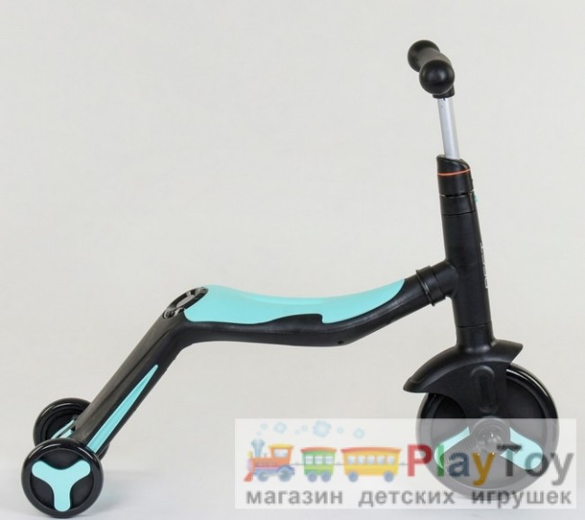 Дитячий триколісний самокат-біговел-велосипед Best Scooter (JT 20255) 3 в 1 Дитячий триколісний самокат-біговел-велосипед Best Scooter (JT 20255) 3 в 1