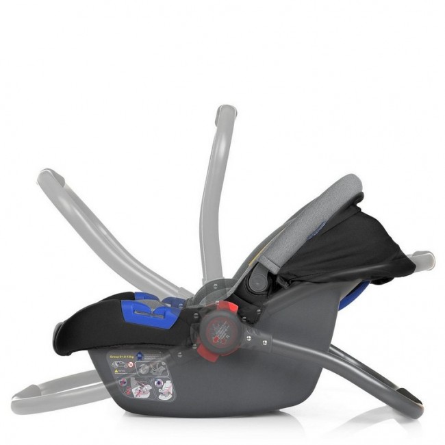 Автокресло бебикокон El Camino ME 1043 Newborn+ Royal Gray