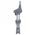 Стульчик для кормления Bambi M 5722 Gray (съемный столик, корзинка, чехол, 4 колеса)