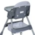 Стульчик для кормления Bambi M 5722 Gray (съемный столик, корзинка, чехол, 4 колеса)