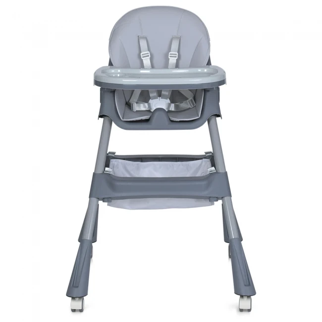 Стільчик для годування Bambi M 5722 Gray (знімний столик, кошик, чохол, 4 колеса) Стільчик для годування Bambi M 5722 Gray (знімний столик, кошик, чохол, 4 колеса)