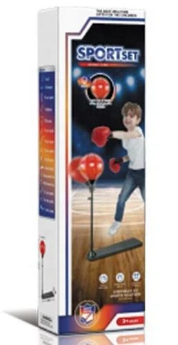 Боксерський набір ZG 270-468 (груша 20 см, стійка 103 см, підніжка, рукавички, насос)