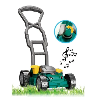 Игрушечная газонокосилка T 2042 на батарейках, подсветка, звук