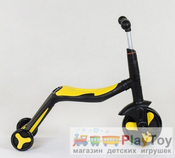 Дитячий триколісний самокат-біговел-велосипед Best Scooter (JT 10993) 3 в 1 Дитячий триколісний самокат-біговел-велосипед Best Scooter (JT 10993) 3 в 1