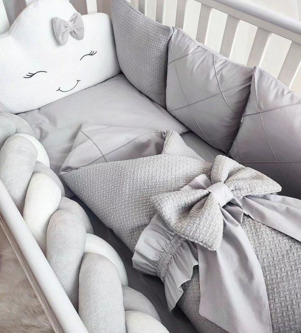 Детское постельное белье Бортики "Плетенка-Пике" Детское постельное белье Бортики "Плетенка-Пике"