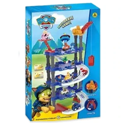 Игровой набор Щенячий патруль PT1390-4 Парковка (щенки на машинках, 5 этажей, кран)
