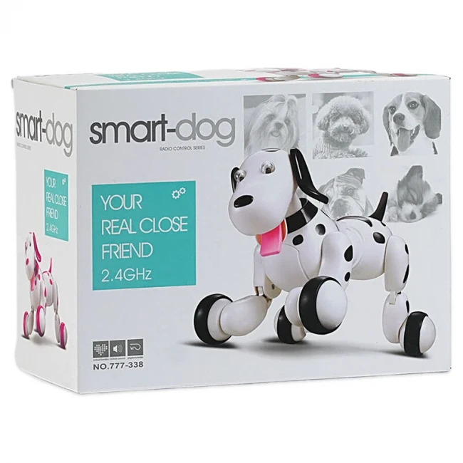 Робот-собака Далматинец 777-338 на радиоуправлении (29 см, аккумулятор, свет, звук) Робот-собака Далматинец 777-338 на радиоуправлении (29 см, аккумулятор, свет, звук)