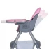 Стульчик для кормления Bambi M 5722 Lilac (съемный столик, корзинка, чехол, 4 колеса)