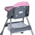 Стульчик для кормления Bambi M 5722 Lilac (съемный столик, корзинка, чехол, 4 колеса)