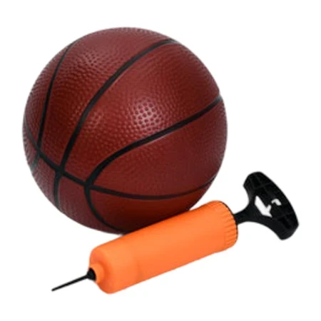 Баскетбольное кольцо MR 1546 (на стойке 149-195 см, щит, сетка, мяч, насос)