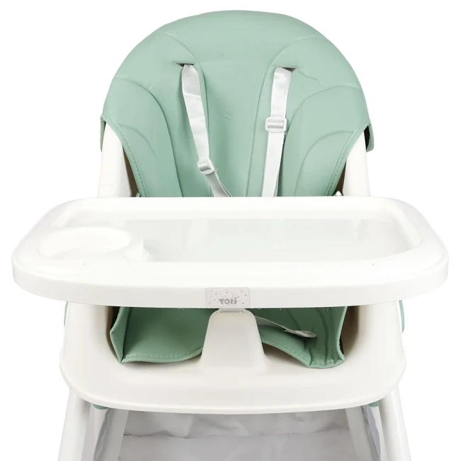 Стульчик для кормления Toti TL-30794 2в1 (съемный столик, корзинка, чехол, 4 колеса)