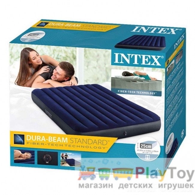 Надувний матрац Intex 64759 - 152х203х25 см Надувний матрац Intex 64759 - 152х203х25 см