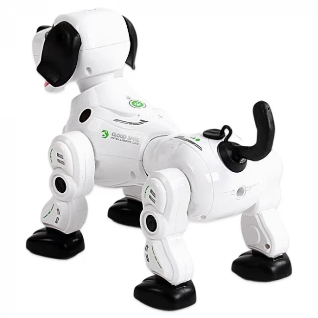 Робот-собака Robot Dog 777-602 A на радиоуправлении (26 см, батарейки, свет, звук, пускает газы) Робот-собака Robot Dog 777-602 A на радиоуправлении (26 см, батарейки, свет, звук, пускает газы)