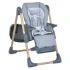 Стульчик для кормления El Camino ME 1115-W CRAFT Gray (съемный столик, дуга с подвесками, чехол, 2 колеса)