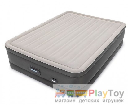 Надувная двухместная кровать Intex (64770) 152 х 203 х 46 см Надувная двухместная кровать Intex (64770) 152 х 203 х 46 см