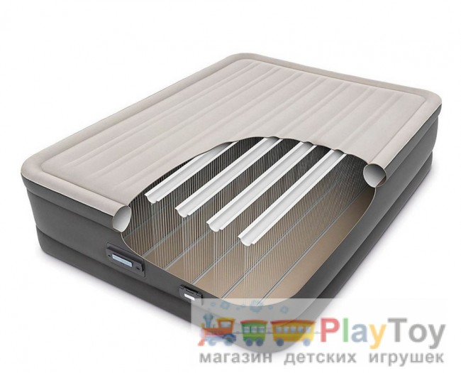 Надувная двухместная кровать Intex (64770) 152 х 203 х 46 см Надувная двухместная кровать Intex (64770) 152 х 203 х 46 см