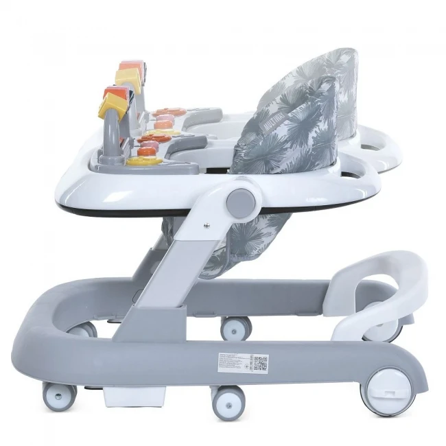 Ходунки для малыша El Camino ME 1163 Multiway Gray 2 в 1 (игровая панель, музыка, подсветка) Ходунки для малыша El Camino ME 1163 Multiway Gray 2 в 1 (игровая панель, музыка, подсветка)