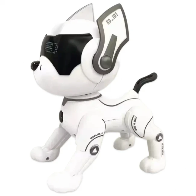 Робот-собака Робопёс A118 на радиоуправлении (16,5 см, аккумулятор, свет, звук)