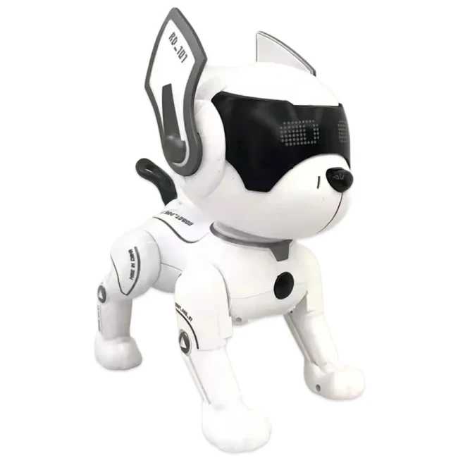 Робот-собака Робопёс A118 на радиоуправлении (16,5 см, аккумулятор, свет, звук)